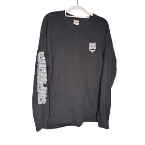 Ripndip Bionic Nerm long sleeve tshirt in black